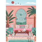 Puzzle 500 Pièces - Morocco Hotel #