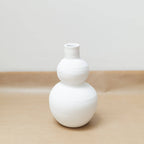 Bergamo - Vase en céramique: Branco
