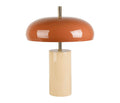 Lampe vintage beige / terracotta
