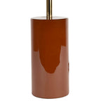 Lampe vintage brun / ocre