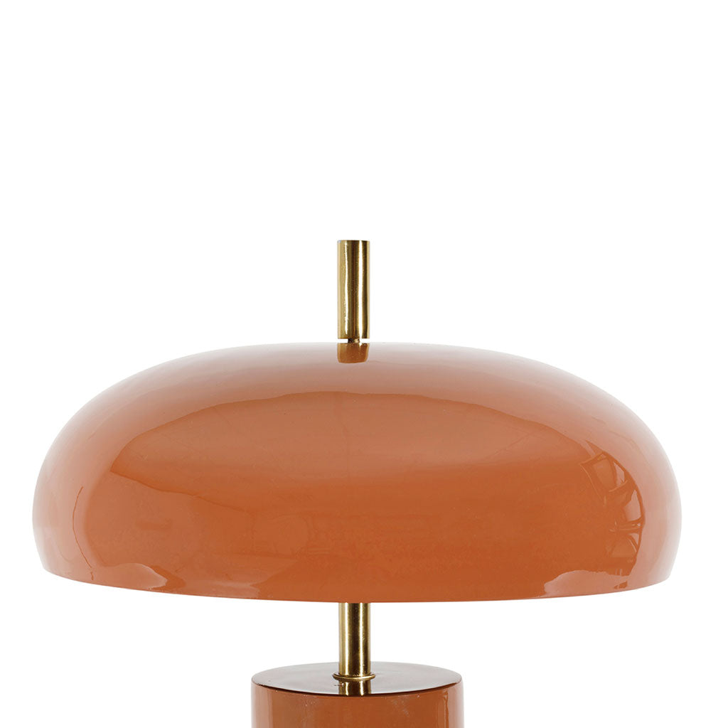 Lampe vintage terracotta