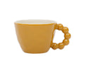 Tasse hanse perles moutarde