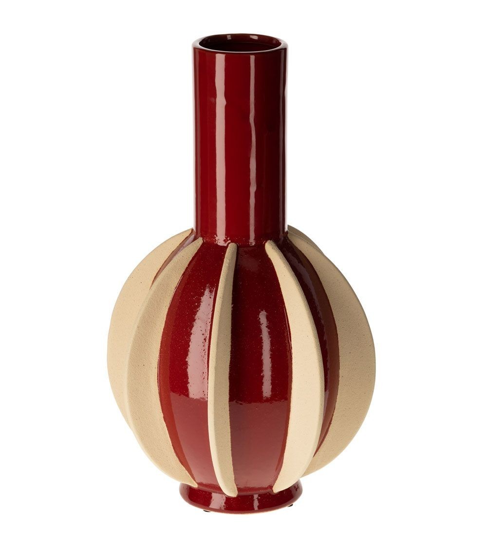 Vase pomegues bordeaux