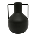 Vase rond metal noir