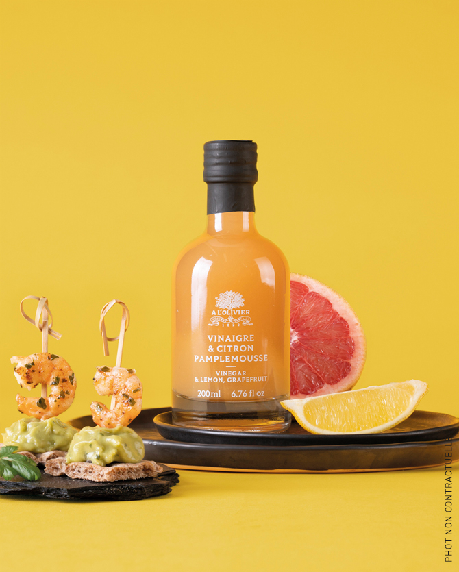 Vinaigre citron / pamplemousse